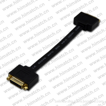 Gold Plated Flat Extender DVI Cable, Hi-Resolution DVI Cable